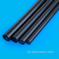 Extrudado Branco Preto Acetal Pom Rod